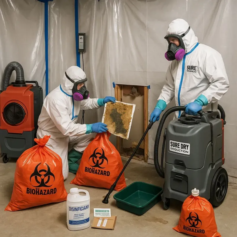 Contaminated Water Handling Protocols process in South Sanford, ME