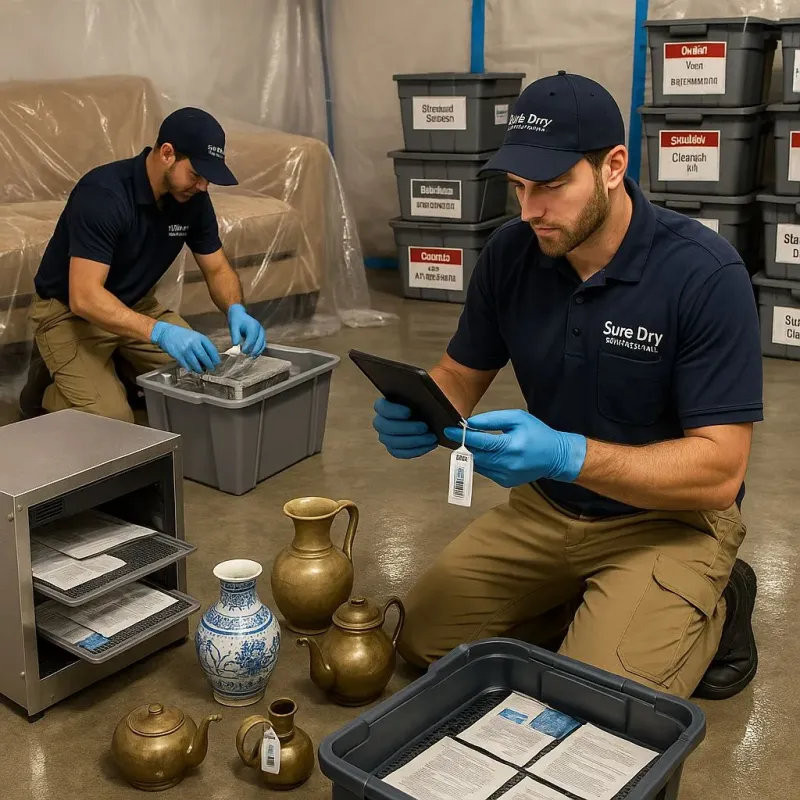 Content Protection and Restoration process in South Sanford, ME